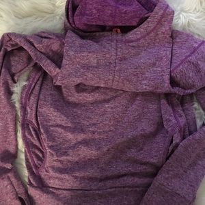 Sweaty Betty funnel neck sweatshirt large
